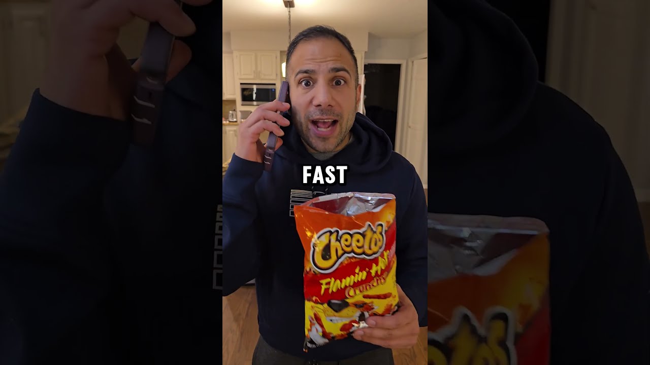 He Ate All The Dill Pickle Hot Cheetos Funny Shorts Youtubeshorts EBB