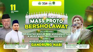 Download lagu 🔴🔵[LIVE] MASS PROTO BERSHOLAWAT BERSAMA MAJELIS GANDRUNG NABI