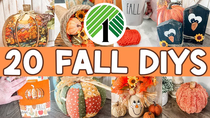 🍁20 Easy & Affordable *BEST* FALL DIY Home Decor |  Gorgeous Dollar Tree DIYs for 2025 thumbnail