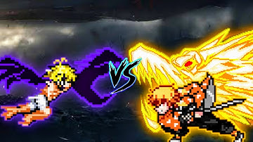 Meliodas TP OP (all form) (New) VS Zenitsu Chaos OP in Jump Force Mugen🤩