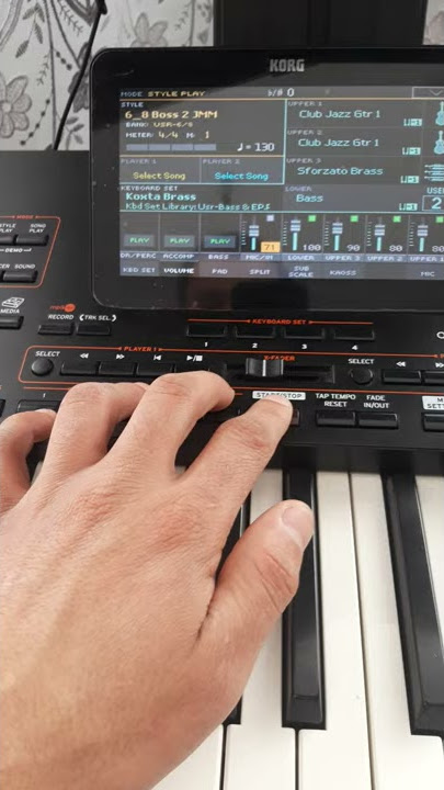 Korg pa4 x NEXT v3.01 problem