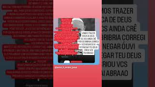 VAMOS TRAZ VOZ DE TOD SABER DEUS CRIADOR👑MESS ADAO👑ESTAMOS RESGATAND ANTES DA MORT VIM DÁ RESSUREIÇ