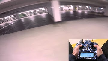 Underground garage with stick video - ShenDrones Krieger