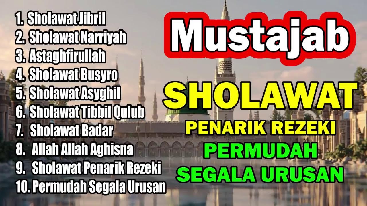 🔴 LIVE SHOLAWAT NABI TERBARU 2026 PENARIK REZEKI | FULL ALBUM