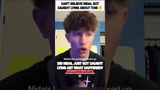 CAN'T BELIEVE Nidal Wonder got caught lying abt Ferran and Cissy dating?😳#shorts #trending #viral
