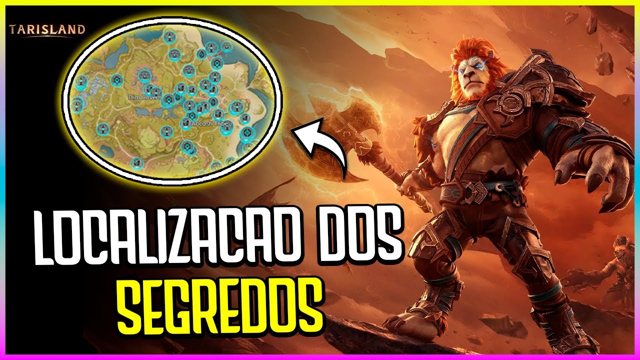 COMO ENCONTRAR TODOS OS SEGREDOS, BAÚS E TOTENS NO TARISLAND!! GUIA COMPLETO PARA PC E MOBILE