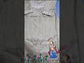 Beautiful painting on simple kurti 👩🎨🖌️💟#shorts #ytshorts #painting#craftandartdesign