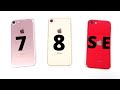 iPhone 7 vs iPhone 8 vs iPhone SE!