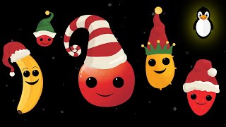 Dancing Fruit Christmas Party! Holiday Baby Sensory fun from Penguin and Pals