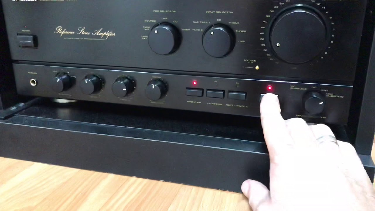 Pioneer a-777 - YouTube