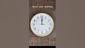 How to set time ChauChin MAG JJY radio controlled clock