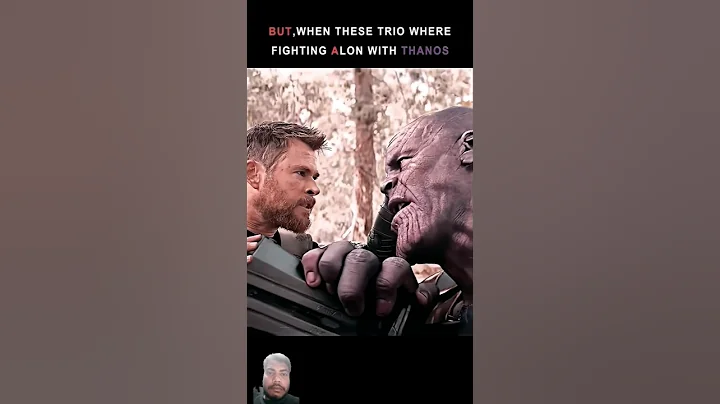 These trio struggle to fight Thanos #marvel #avengers #ironman #captainamerica #shorts #marvel #mcu