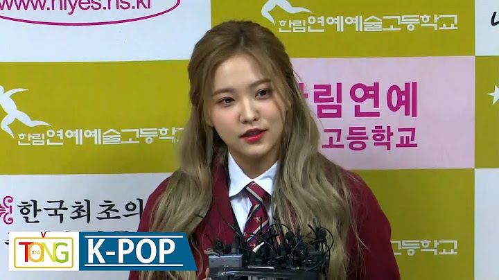 Red Velvet(레드벨벳) 예리 ""고교 졸업 후 운전하고 싶어요"" (Yeri, Bad Boy, 한림예고, High school graduation ceremony)