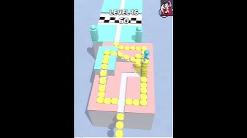 Stacky dash -walkthrough all levels mobile gameplay | level 16 | #shorts