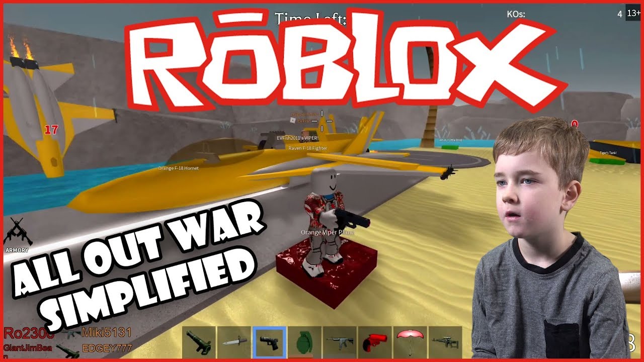 Giantjim Plays Roblox All Out War Simplified - roblox all out war