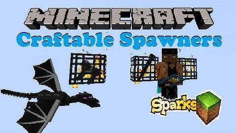 ►Craftable Spawners◄ (Mod Review)