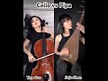 Cello vs Pipa Battle 🖤 Slap &amp; Shred @THEEITHER @tinaguo