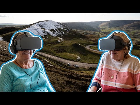 Virtual Reality Field Trips for Hospice Patients!