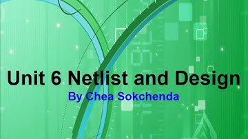 Proteus session 1- Netlists and Design