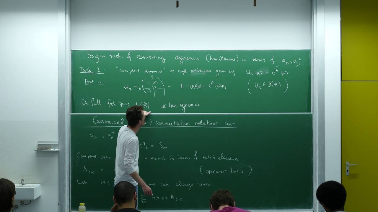 Advanced quantum theory, Lecture 8 - YouTube