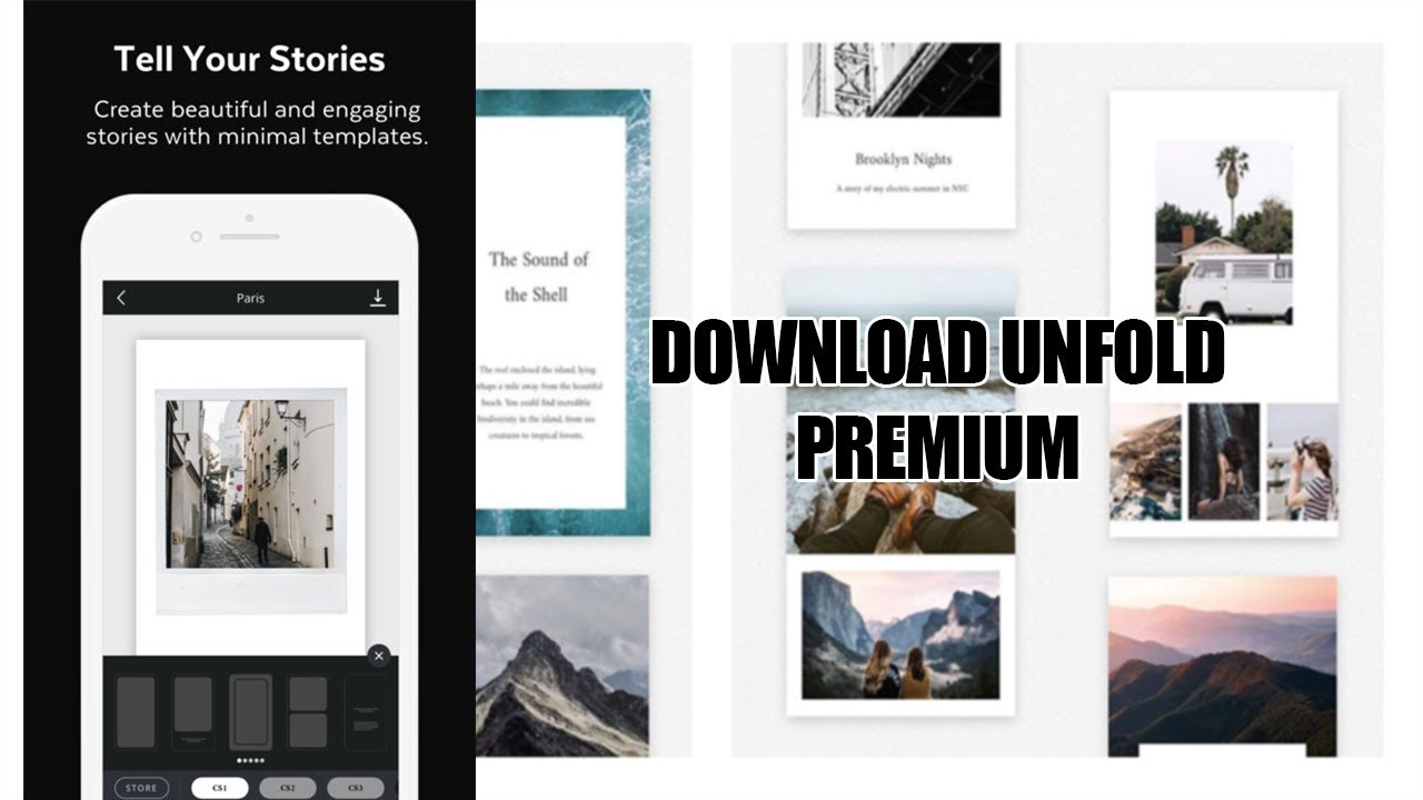 CARA MUDAH DOWNLOAD UNFOLD MOD PREMIUM APK YouTube