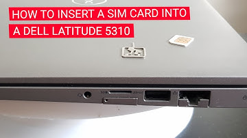 How To Insert a SIM Into A Dell Latitude 5310 | Dell Latitude 5310 #delllatitude #dell