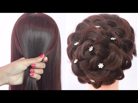 Nari - #Fashiontips #karwachauthspecial Best Hair Bun... | Facebook