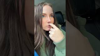 Who is she? Don’t ask me I’m just as confused. #drivinganxiety #driving