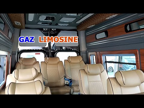  Bộ đội xe khách Gaz ghế âu và bản độ limosine rẻ đẹp.