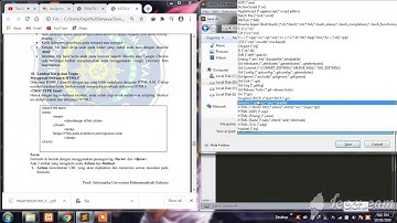 5 menit Awal Praktikum pemrograman Web