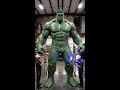 Giant Hulk 3D Print Timelapse in Garage | Ultra Realistic Additive Manufacturing Build (From Empty t