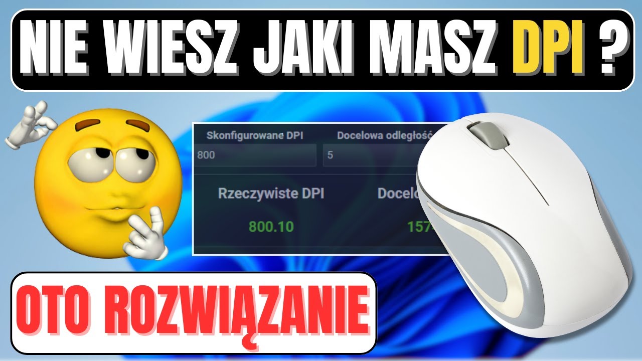 🖱️ Jak sprawdzić DPI myszy w systemie Windows? To proste! 🚀