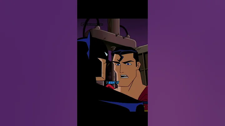 Batman UNMASKS Superman! || #dc #superman #batman #dccomics #theflash #youtubeshorts