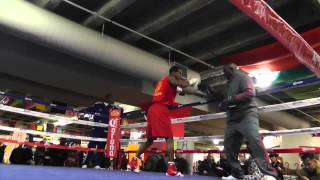 USA Olympian and Former USMC and Now Boxing Star Jamel Herring EsNews Boxing