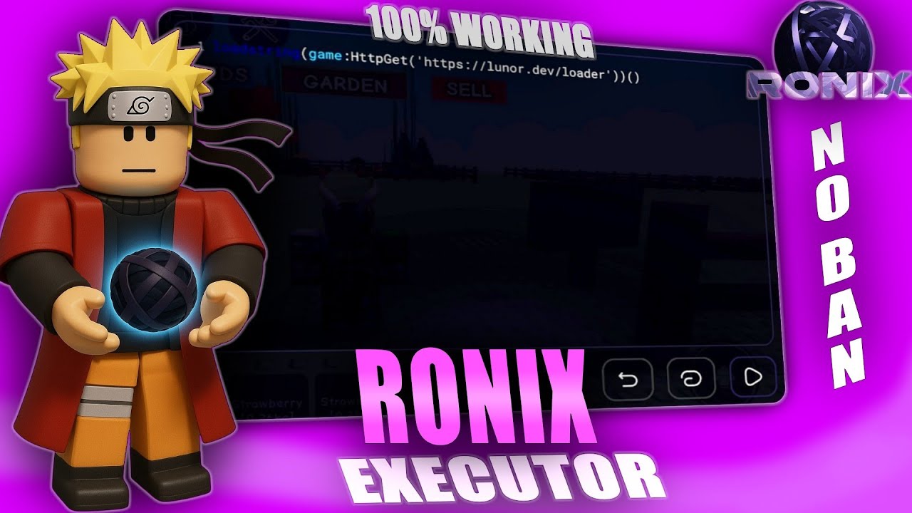 [New Executor] RONIX Executor🔥 Mobile📲 V2.675 - 100% Safe 💯 and Free 🆓 ...