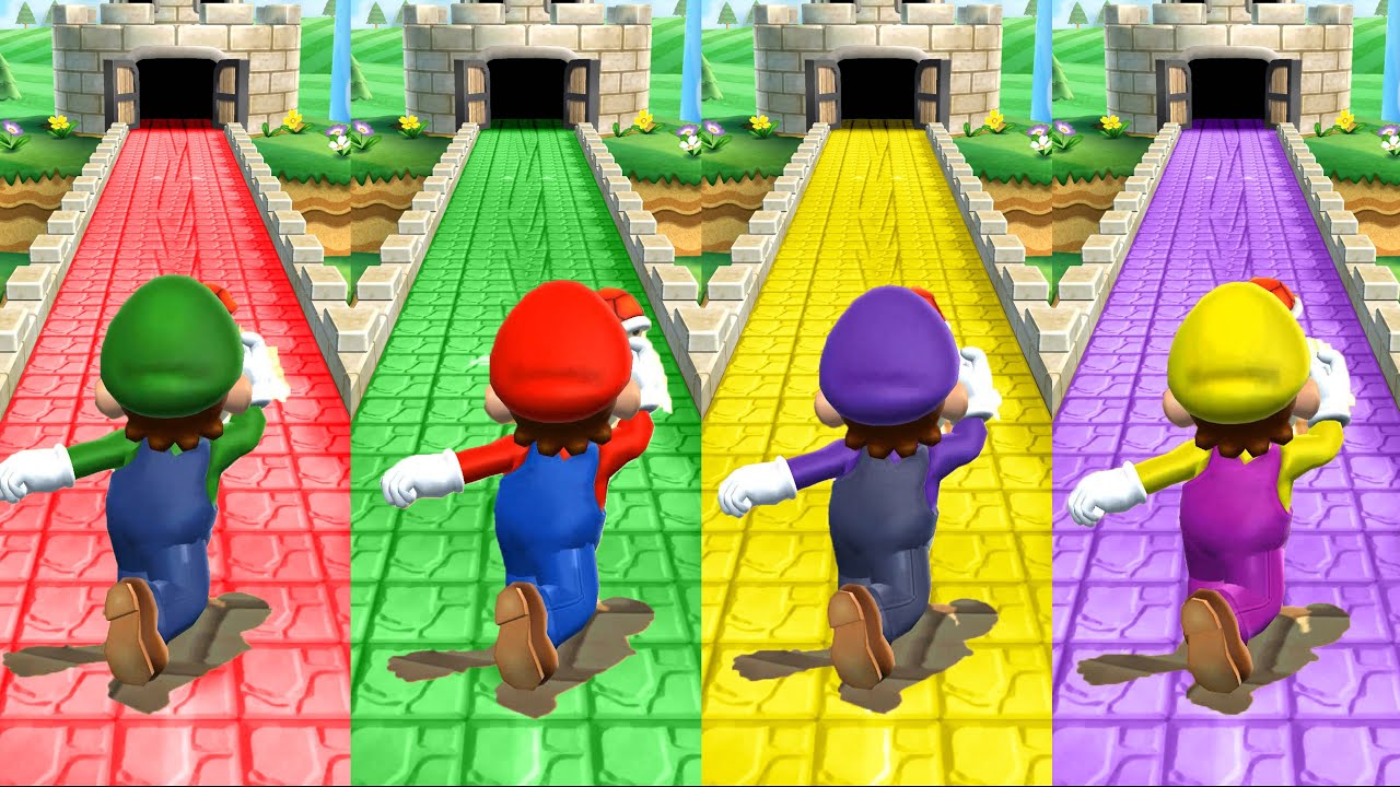 Mario Party 9 - All New Mario Brother Costume DLC Gameplay