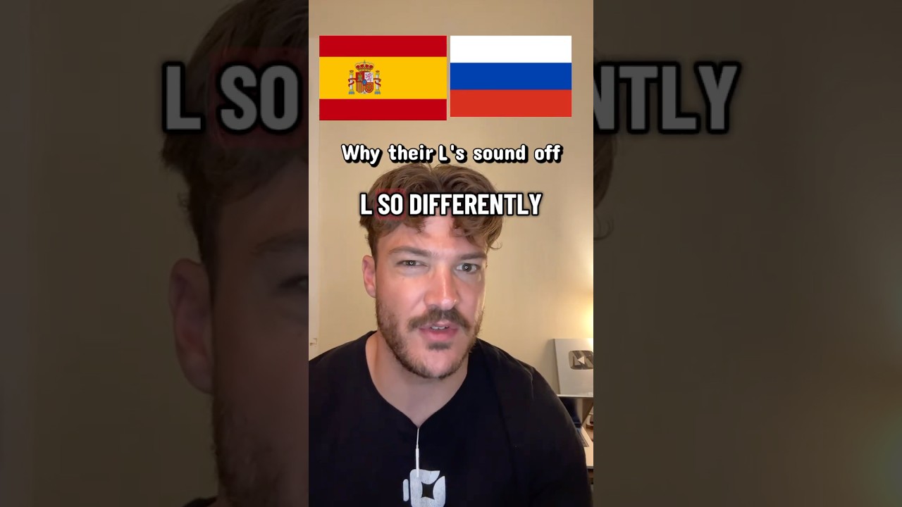 Why L reveals foreign accents #linguistics #language #spanish #russian