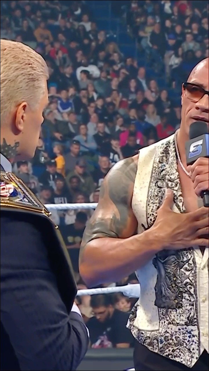 The Rock wants Cody Rhodes to be “His Champion”