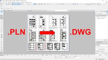 Export DWG file from ArchiCAD