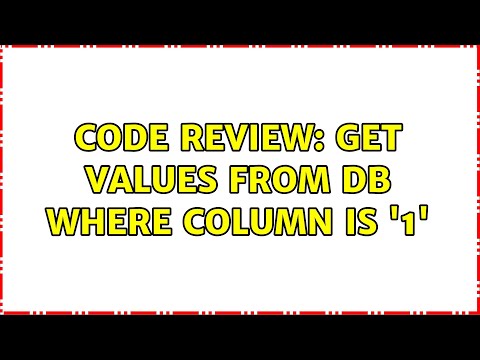 Code Review: Get