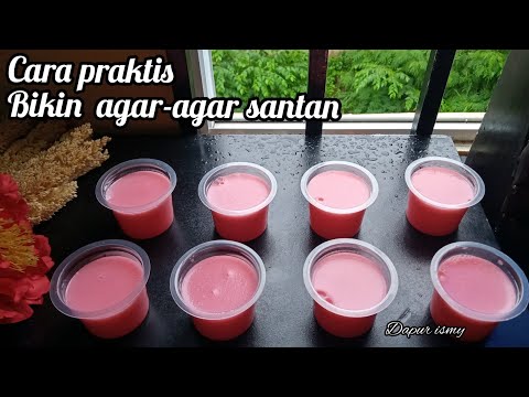 Cara Buat Agar Agar Santan Kelapa