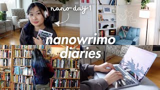 WRITING VLOG  So, l quit my 95 job to write fulltime lol // a slow start to NaNoWriMo