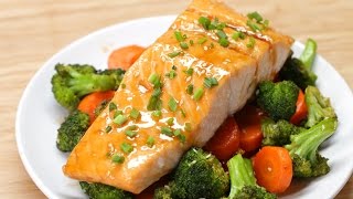 One-Pan Teriyaki Salmon Dinner