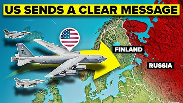 US B-52 Bomber HUMILIATES Russia in POWERFUL Show of Force