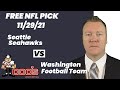 NFL Picks - Seattle Seahawks vs Washington Football Team Picks, 11/29/2021 Week 12 NFL