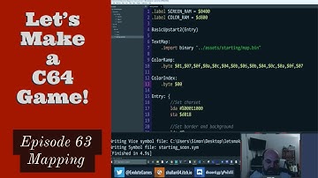 Lets Make a Commodore 64 Game - Episode 63- 23/01/2021