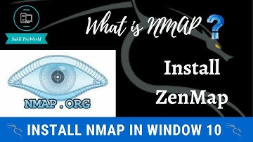 What is Nmap ? | How to Install ZenMap in Windows 10 | NMAP GUI version | Network Security