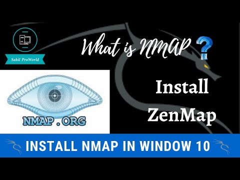 What is Nmap ? | How to Install ZenMap in Windows 10 | NMAP GUI version | Network Security