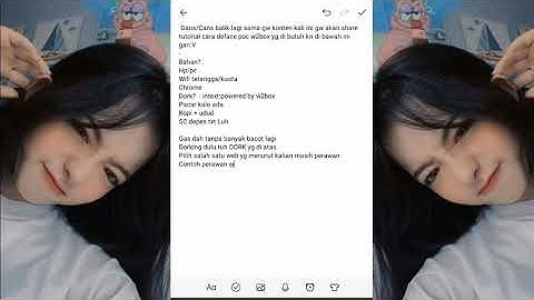 CARA DEFACE POC METODE W2BOX