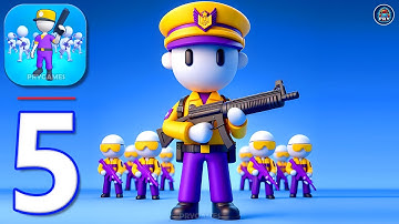 Army War Camp - Gameplay Walkthrough Part 5 - Command Troops Dominate Battlefields (Android, iOS)